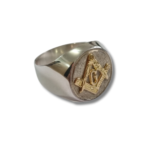 AN 07 - Anel em Prata e Ouro