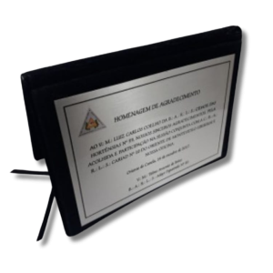 HOM 50 Homenagem Personalizada 20x30cm